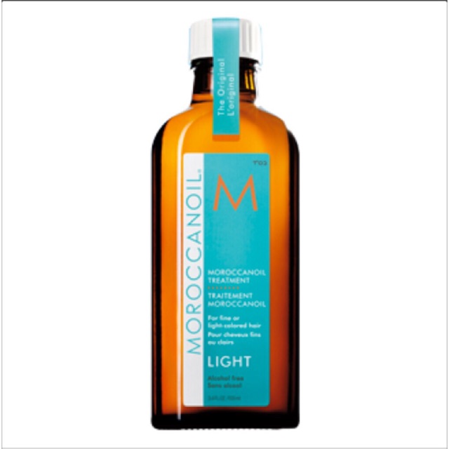 Chính hãng  Tinh dầu dưỡng tóc nhuộm, tóc sáng màu Moroccanoil Light 100ml