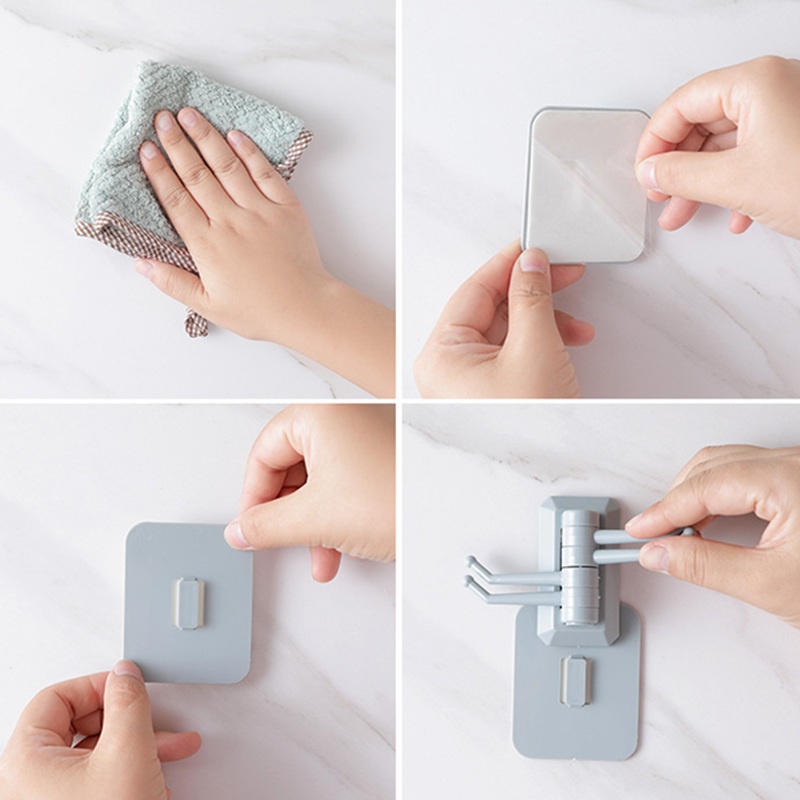 Móc treo khăn tắm gắn tường siêu chắc tiện dụng cho nhà tắm