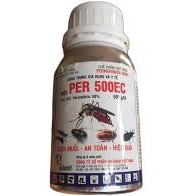 Thuốc diệt muỗi kiến gián Permethrin 500EC Per 500EC 100ml thuốc xịt muỗi Y Tế
