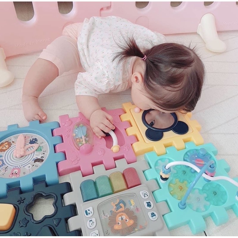 Khối lập phương biến hình 6in1 hộp đồ chơi đa năng Haave Bricks Hàn Quốc