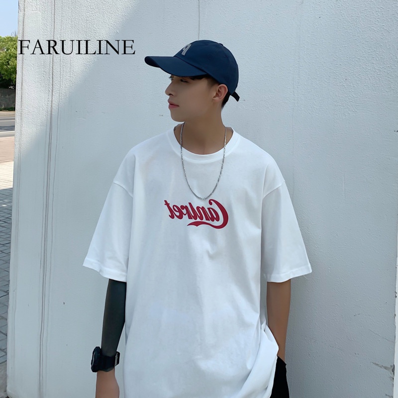 Áo Thun Nam Ngắn Tay Cổ Tròn Thời Trang Hồng Kông  FURILINE MEN114