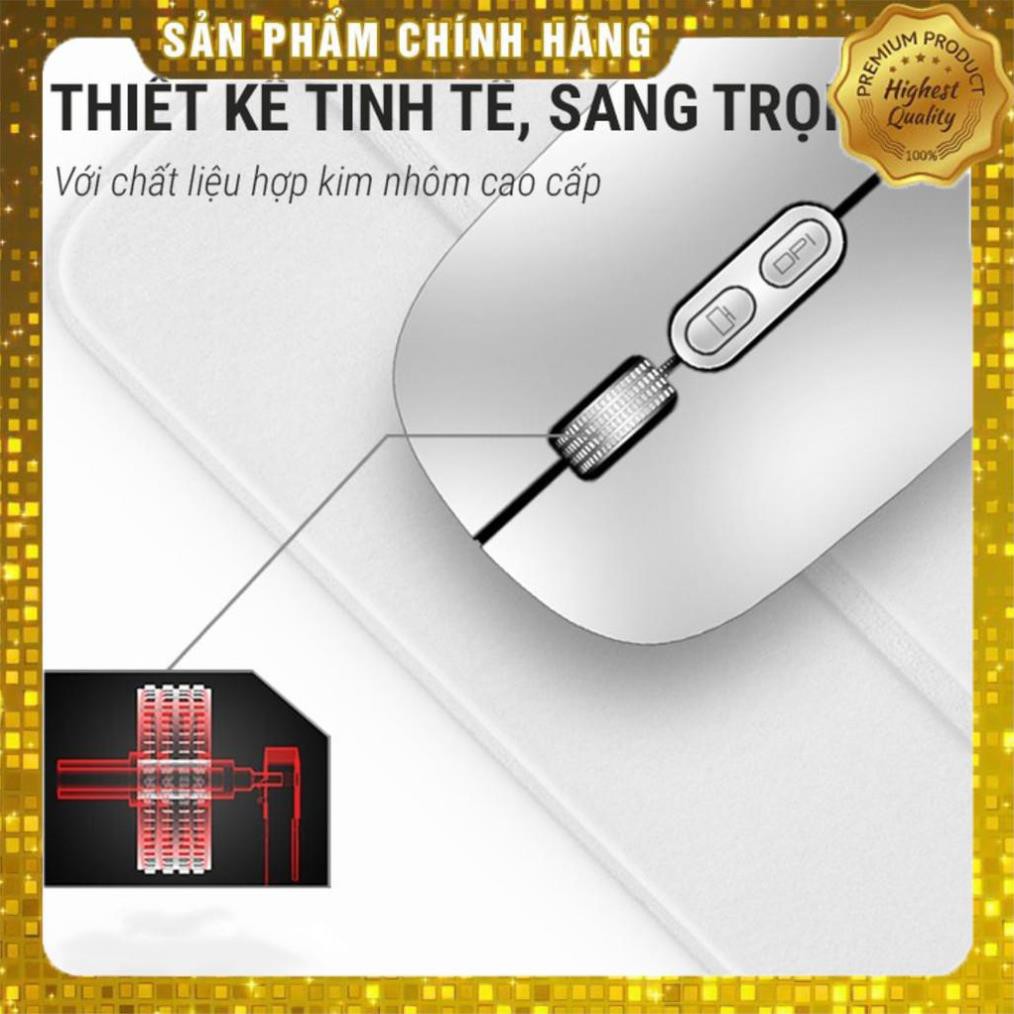 Chuột không dây kiêm chuột Bluetooth 2 chế độ M103, PIN SẠC 1600 dpi (mã M103) (Gía sỉ )