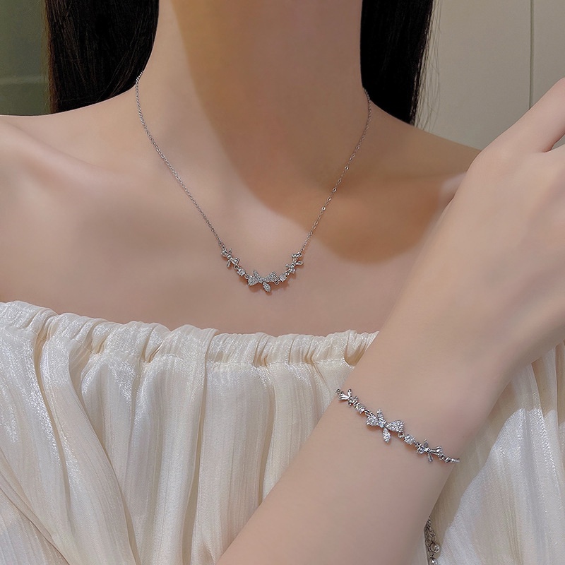 Vòng cổ Mặt Nơ Sang Trọng Thời Trang Mùa Hè Cho Nữ
