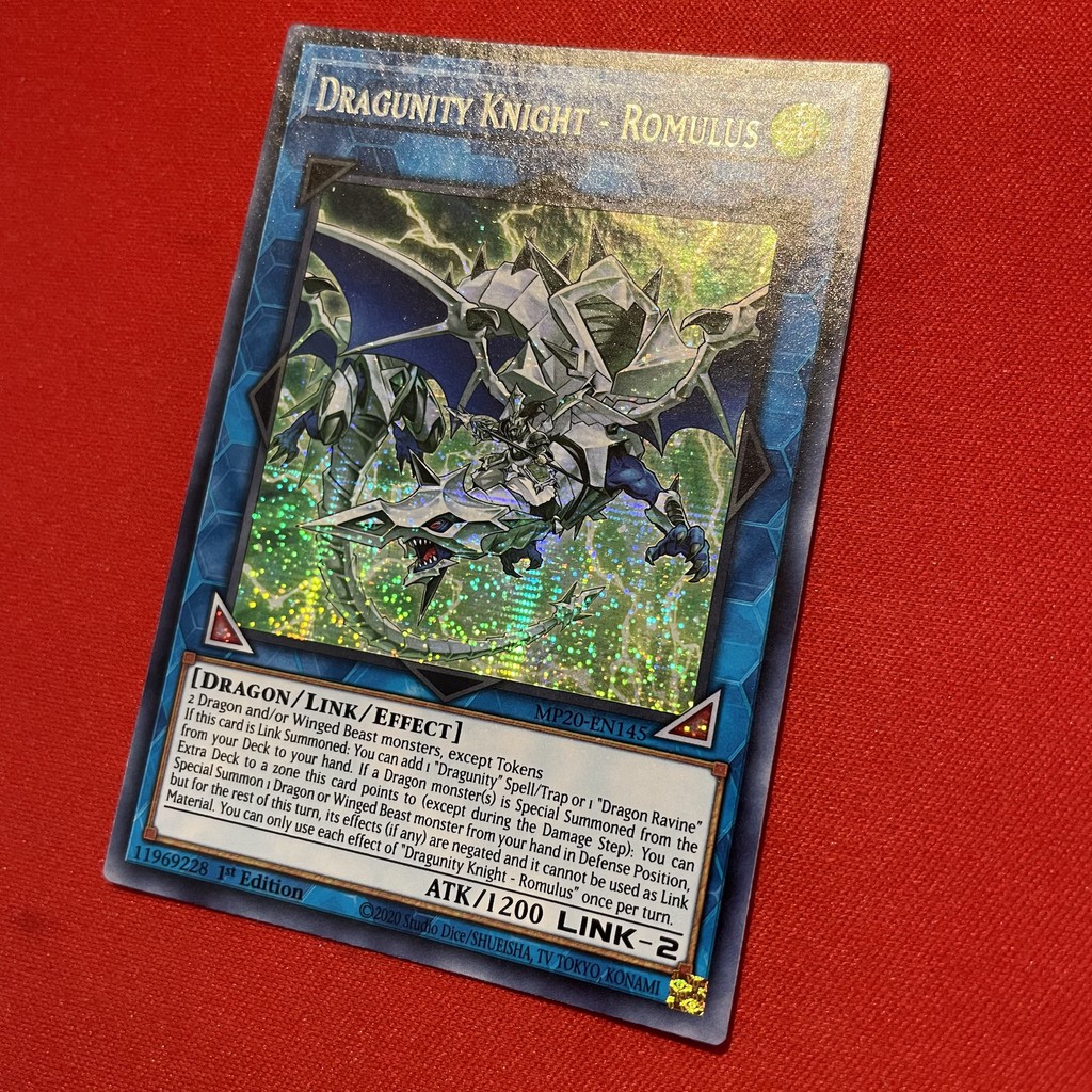 EN]Thẻ Bài Yugioh Chính Hãng] Dragunity Knight - Romulus