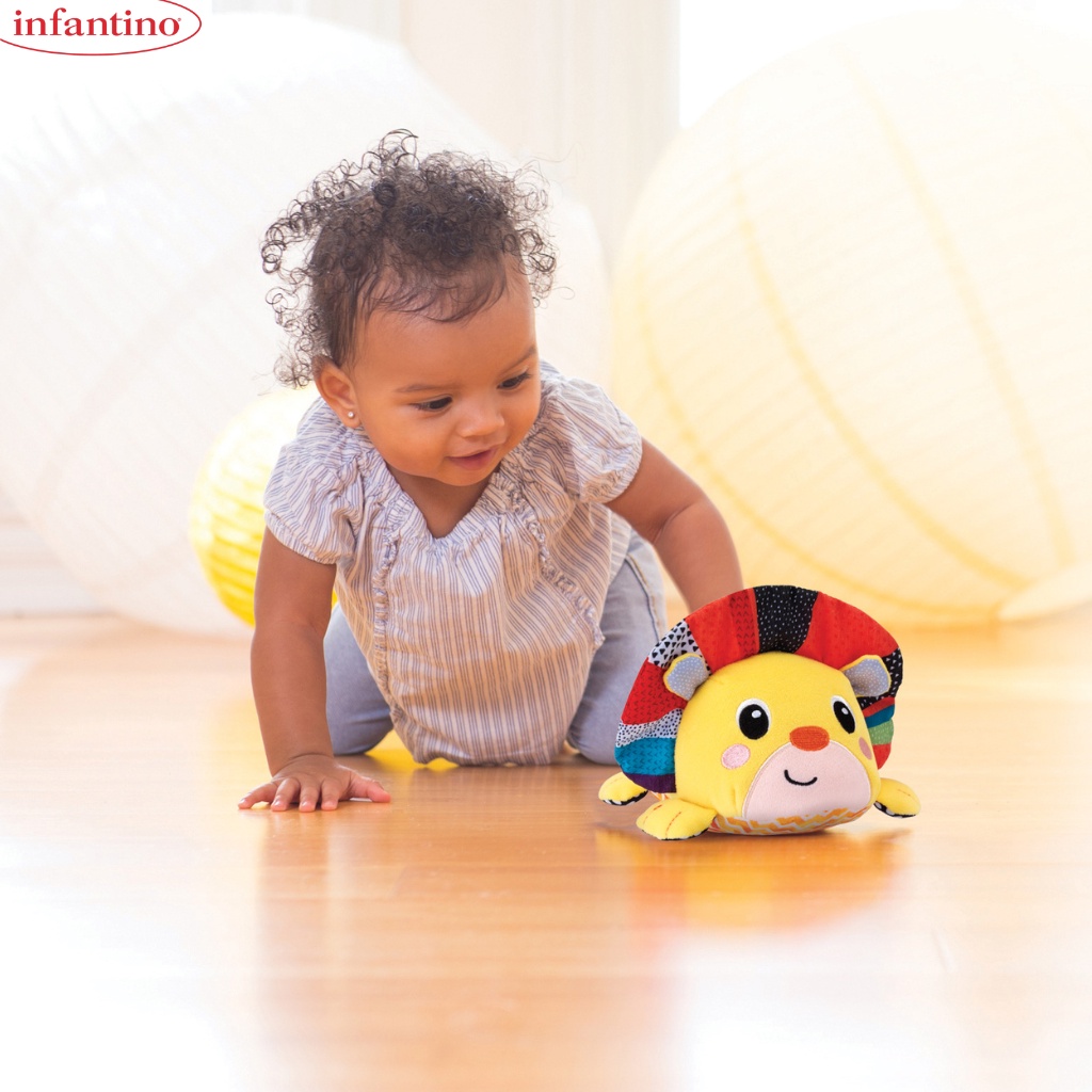 Đồ Chơi Thú Bông Hình Sư Tử Phát Nhạc Và Chuyển Động INFANTINO