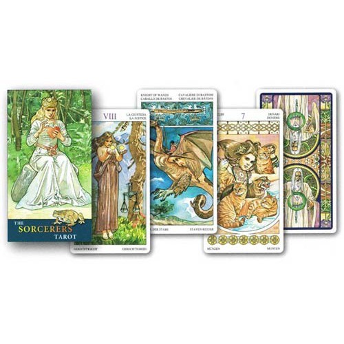 Bộ Bài Sorcerers Tarot (Mystic House Tarot Shop) - Bài Gốc Authentic Chính Hãng 100%