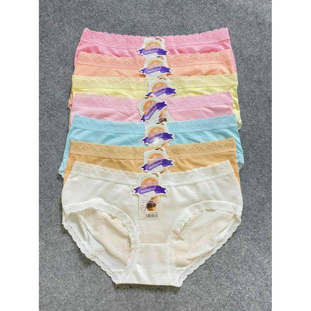 Quần lót thông hơi viền ren free size