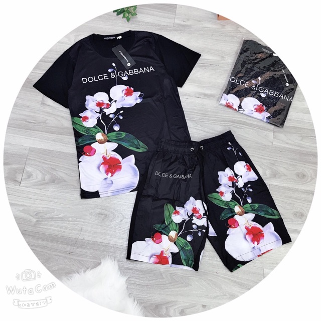 🌸Bộ 3D nam D$G hoa lan siêu hot 🌸