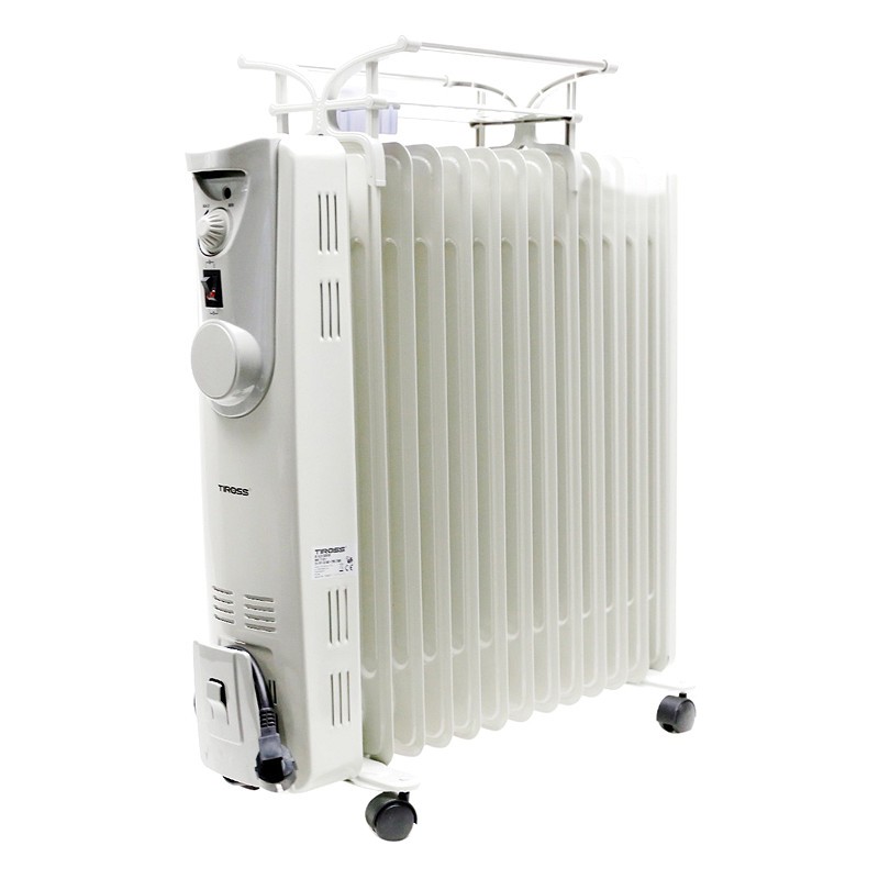 [Tiross-Việt Nam]Lò sưởi dầu 13 thanh, 2300-2700W TS926-1