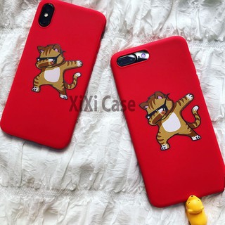 [FREESHIP ĐƠN TỪ 50K] Ốp caosu dẻo mèo đỏ