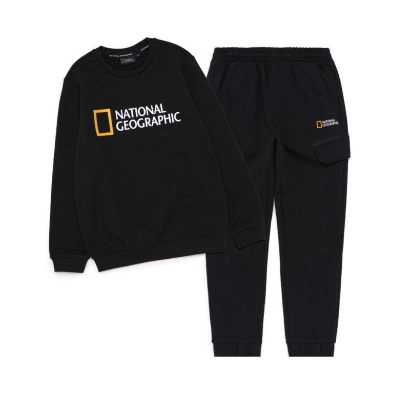 Set nỉ da cá National Geographic xuất Hàn - Dư xịn