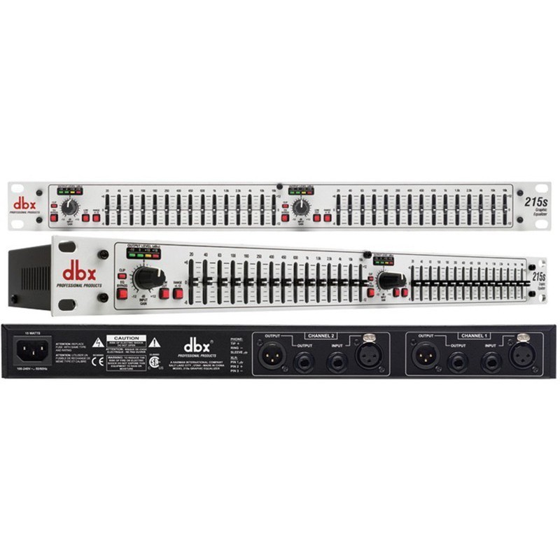 Lọc Equalizer DBX 215S - Equalizer DBX 215S