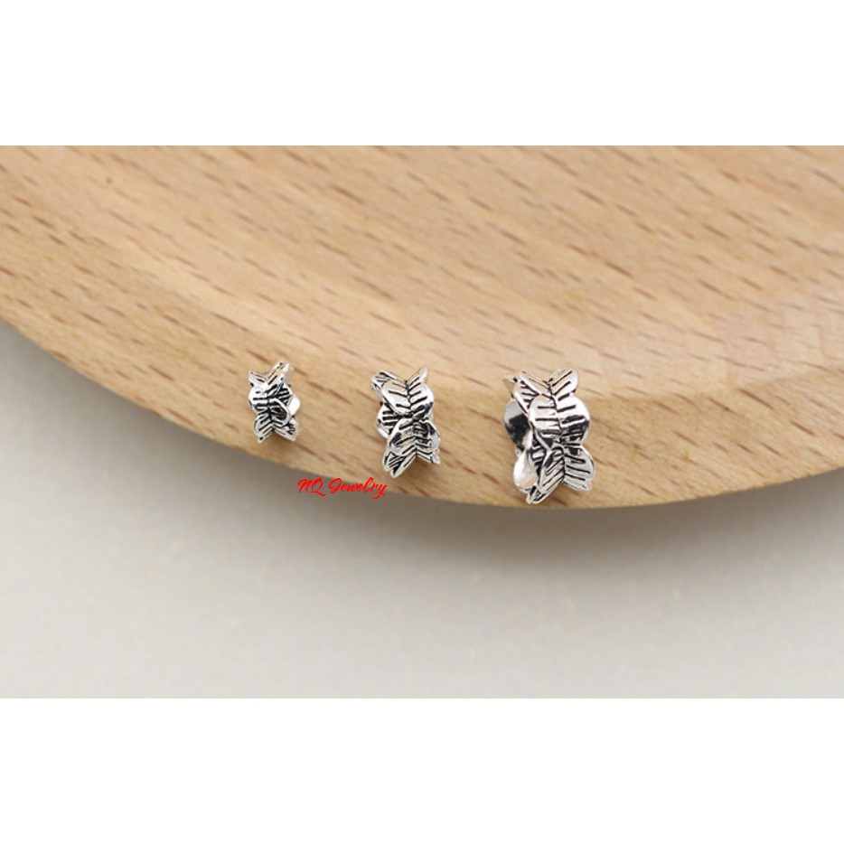 Charm bạc chặn hoa sen B0064- Phụ kiện phối vòng