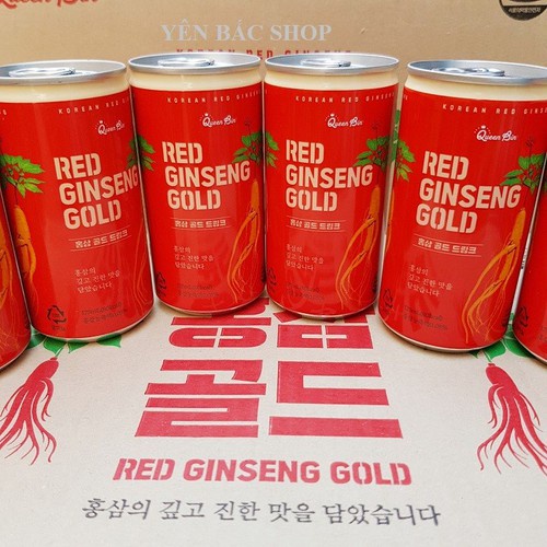 Nước Hồng Sâm Red Ginseng Gold Hàn Quốc 12 Lon 175ml