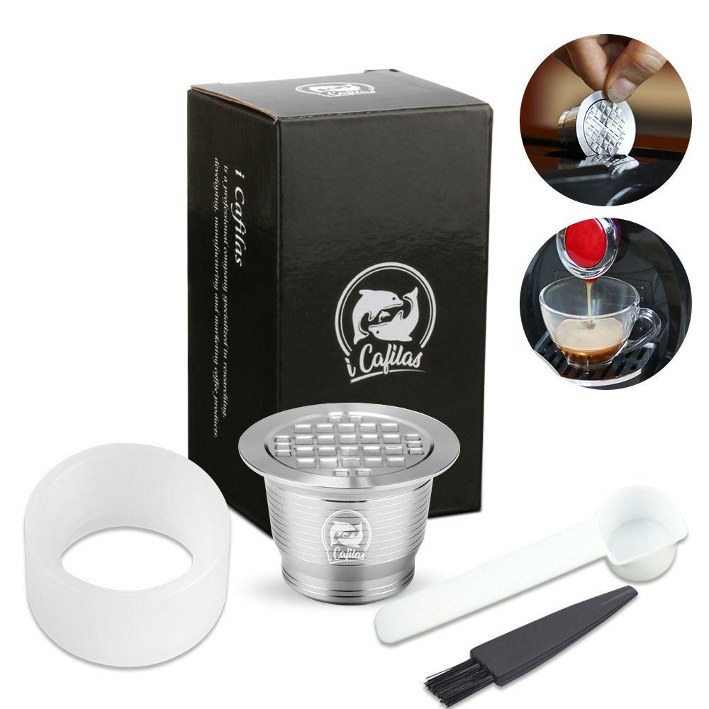 LANSEL Dụng Cụ Pha Cà Phê Bằng Thép Không Gỉ Tái Sử Dụng