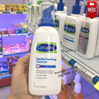 Sữa rửa mặt tạo bọt Cetaphil Gentle Foaming 236ml