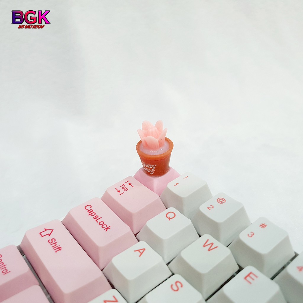 Keycap Lẻ xương rồng nhỏ cực cute ( keycap resin độc lạ )( Keycap Artisan )