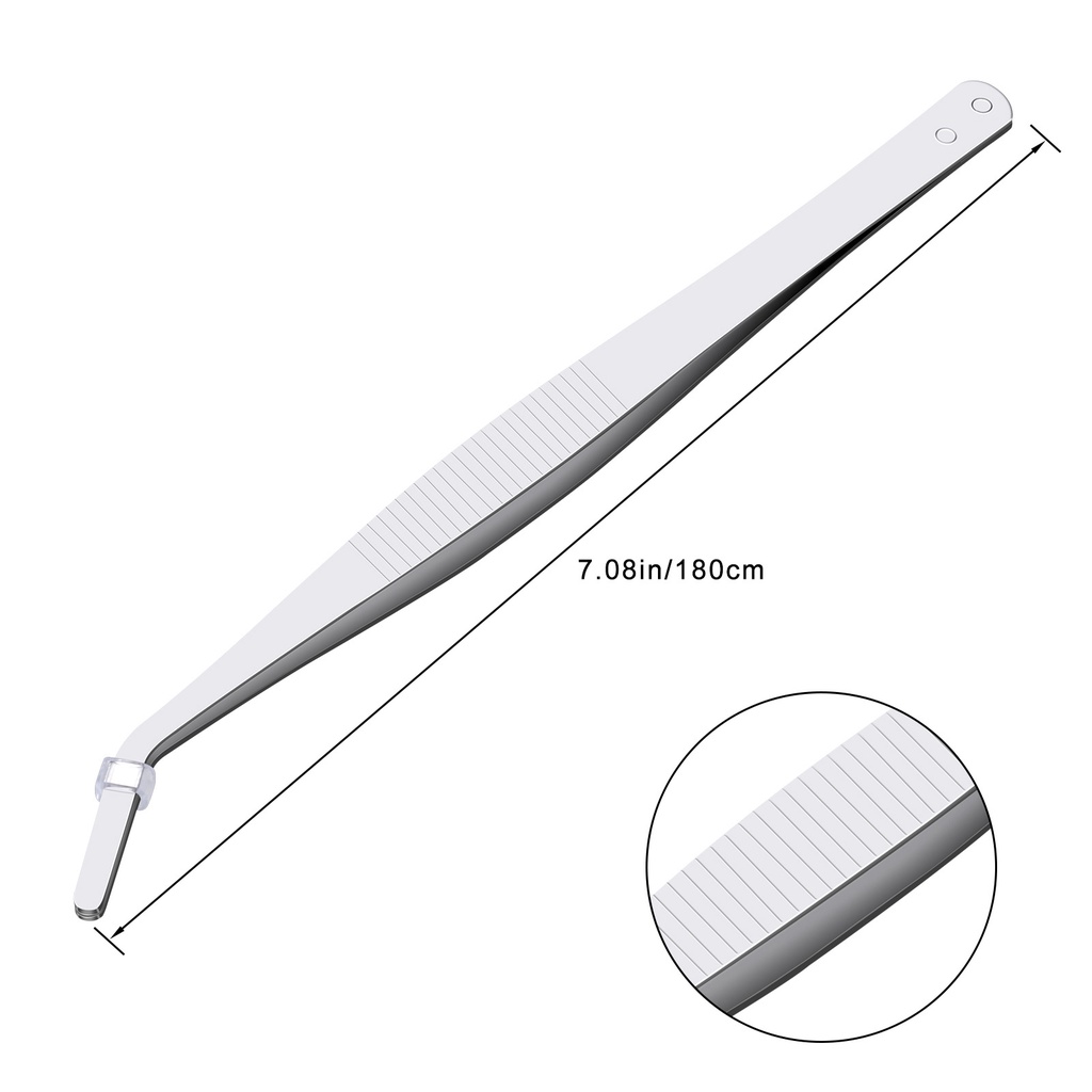 Kẹp gắp trà bằng thép không gỉ 18cm chất lượng