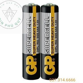Pin aaa 1.5v gp supercell 24pl-s2 gói 4 viên