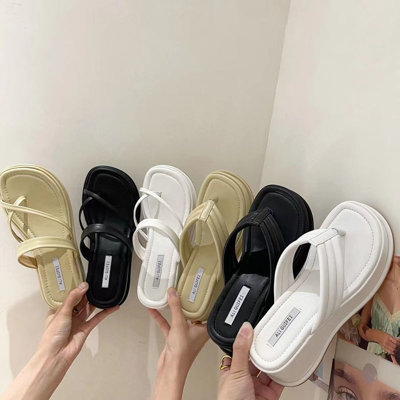 Dép xỏ ngón đế thô thời trang trẻ trung nữ tính