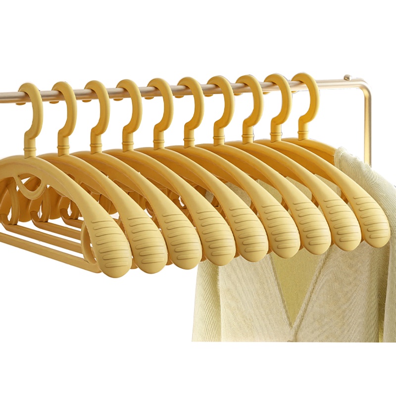 Set 10 Móc Nhựa Phơi Quần Áo Chống Trượt Tiện Lợi