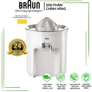 [Chính hãng bảo hành 2 năm] Máy vắt cam Braun CJ3050 - Hàng nhập khẩu chính hãng