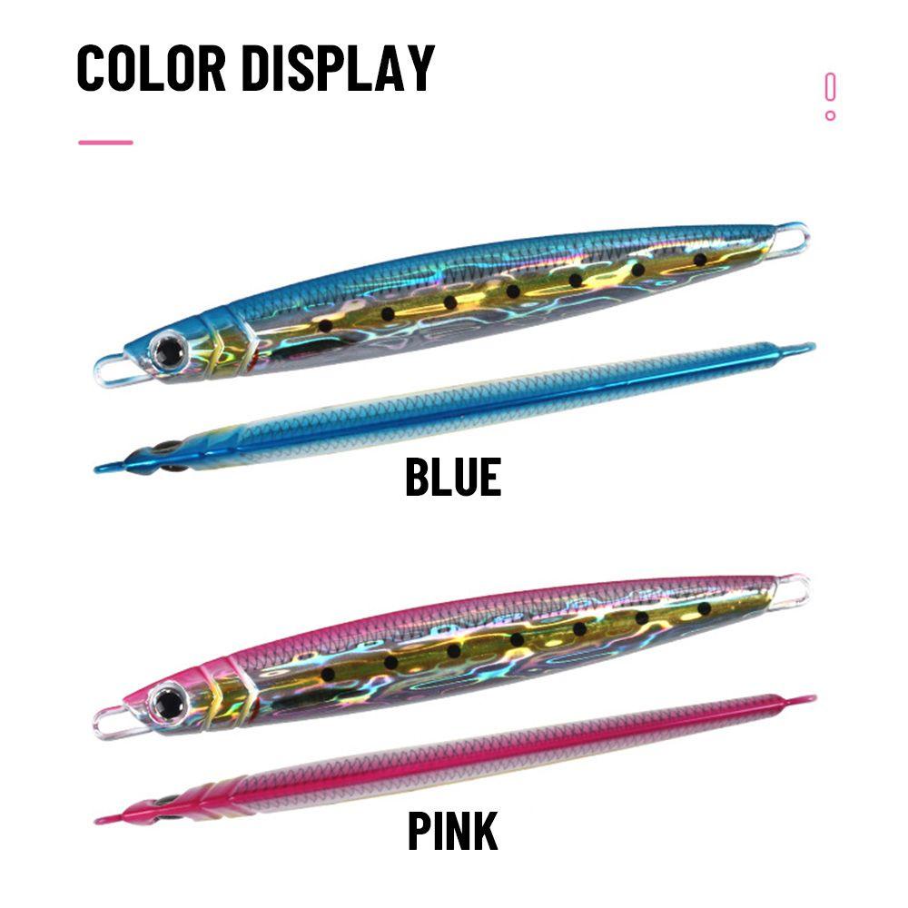 MUVAKO Mồi Câu Cá Bằng Kim Loại 60g 80g 100g Kèm Móc Câu Tiện Dụng