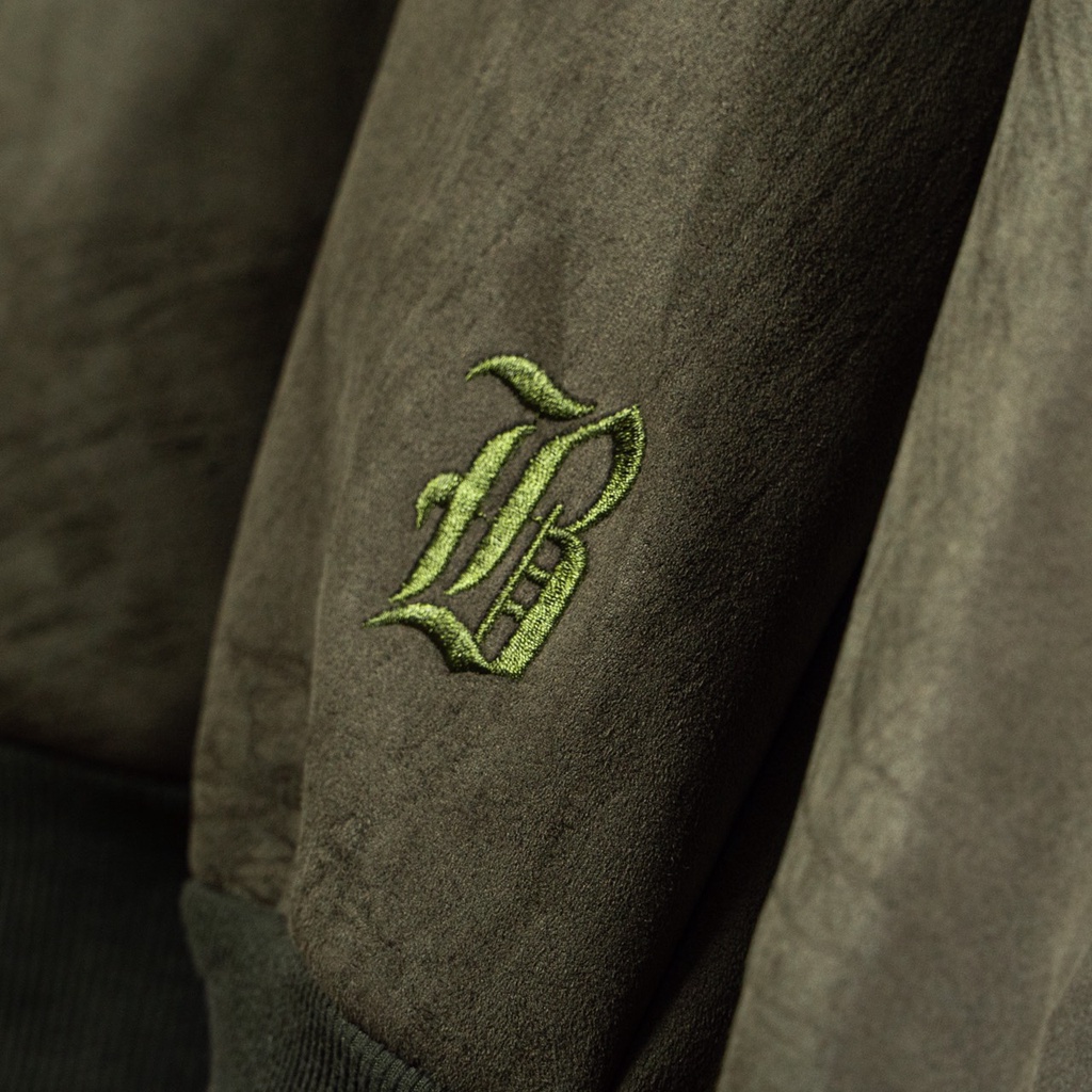 Áo sweater nỉ dài tay The Bad God Emboss