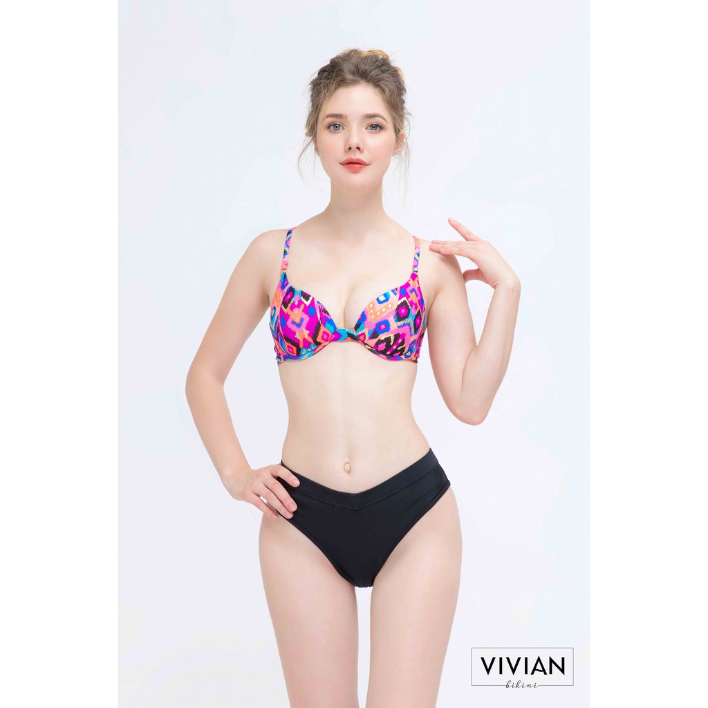 Quần bơi lẻ BIKINI PASSPORT kiểu V cạp lớn - Đen-VS111_BL | BigBuy360 - bigbuy360.vn