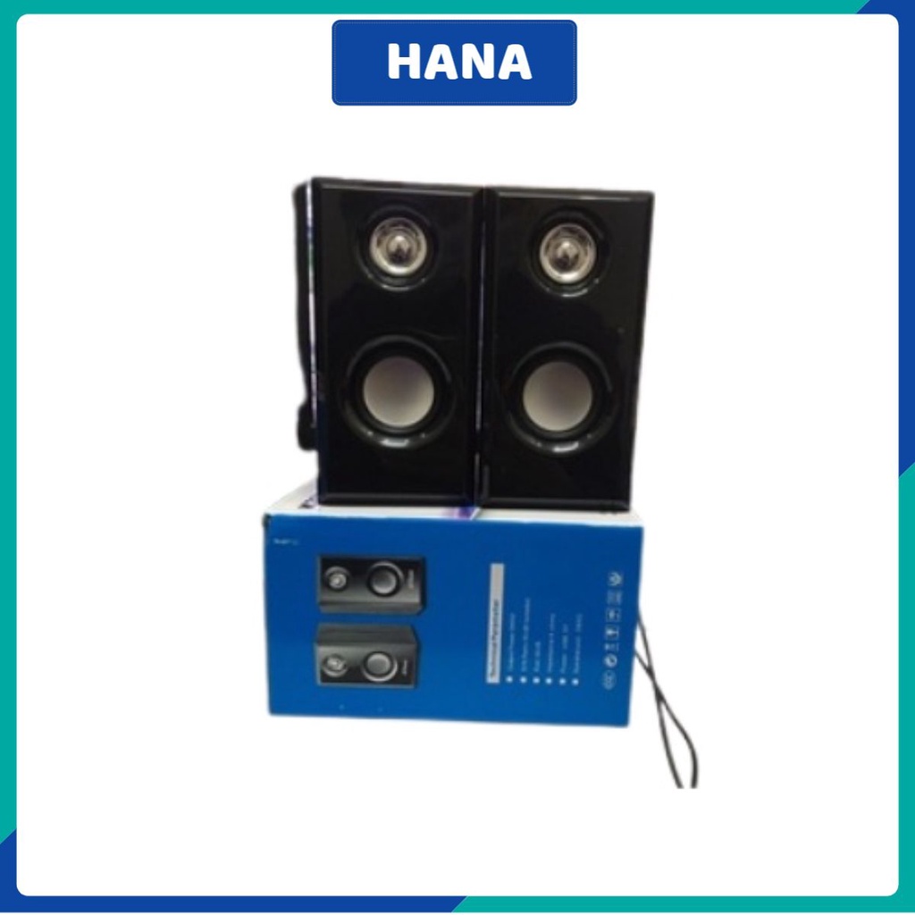 Loa máy tính vi tính pc laptop K2036 để bàn mini nhỏ gọn âm thanh vượt trội