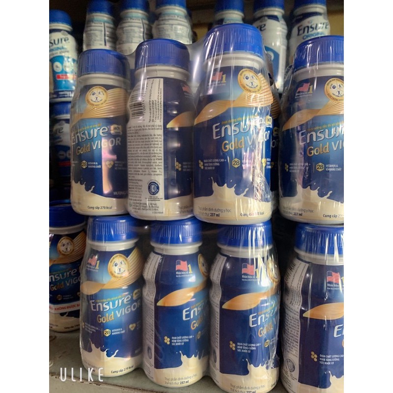 Lốc 6 Hộp Sữa Ensure Gold Vigor 237Ml Chính Hãng