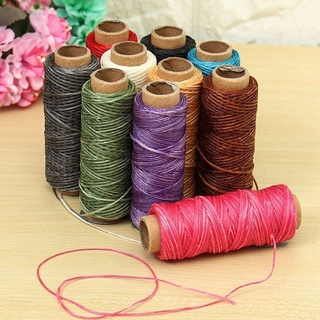Cuộn chỉ sáp nylon 1mm 30m dành cho may đồ da thủ công DIY