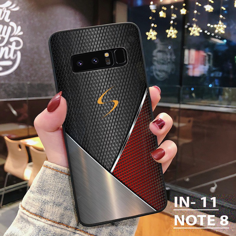 Ôp lưng NOTE 8 phủ kính cường lực siêu đẹp