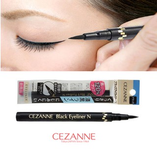 Bút kẻ mắt Cezanne Black Eyeliner N - 0.7g