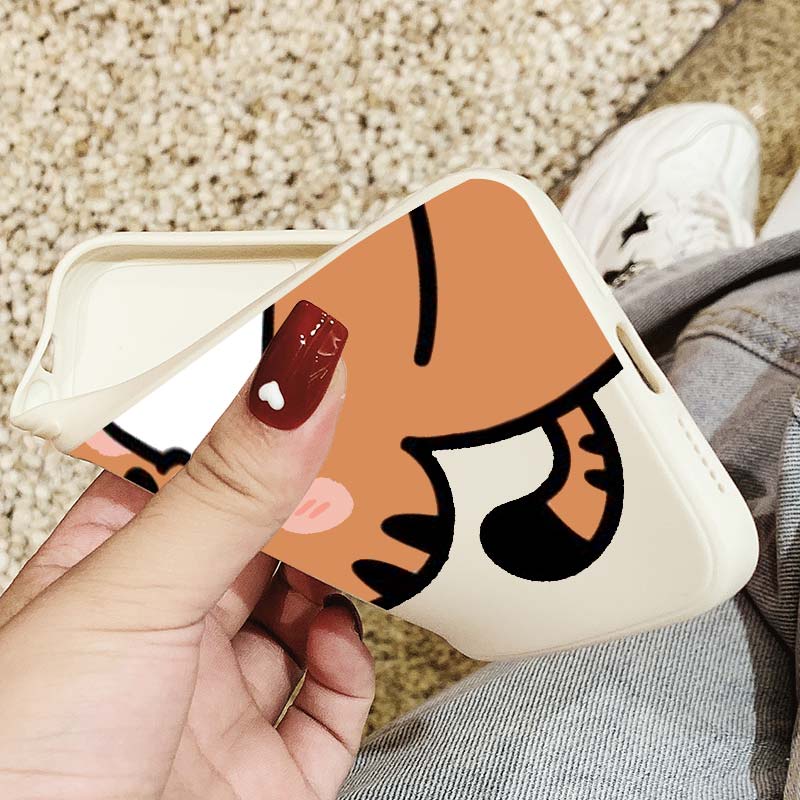 Ốp Điện Thoại Mềm Chống Sốc Hình Hổ 1 Cho iPhone 14 13 12 Mini 11 Pro MAX XR X XS MAX 8 7 6 Plus SE3 SE2
