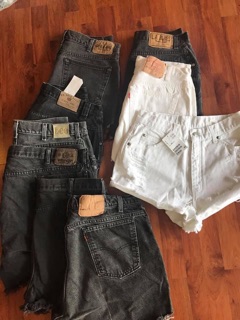 Quần short jean Mỹ