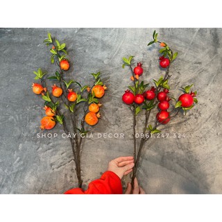 5 CÀNH LỰU 100CM 9 quả/cành