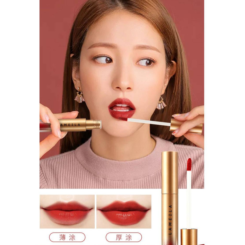 (hàng Mới Về) Son Kem Lì Mềm Mịn Như Nhung Nhiều Màu Sắc Lựa Chọn | BigBuy360 - bigbuy360.vn