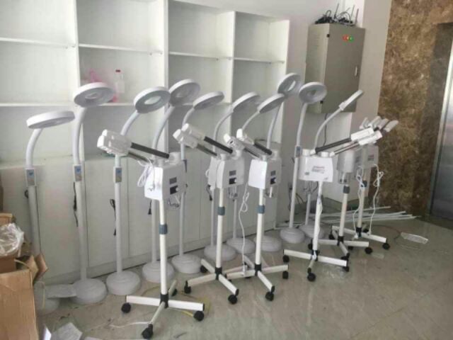 ĐÈN LED NỐI MI,  NẶN MỤN,  SPA... ĐẾ NHẸ( ĐẾ VỎ SÒ)