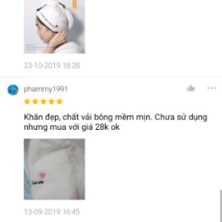 SALE Khăn lau tóc khô siêu tốc [PKT 99]