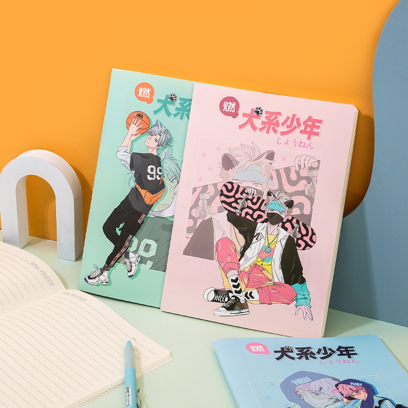 Vở may gáy B5/40 trang Guangbo - hình anh bạn bóng rổ siêu cấp đẹp trai 60183-21