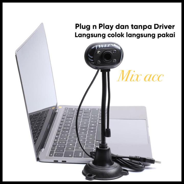 Giá Đỡ Webcam J04 Có 4 Đèn Led + Micro Cho Pc | BigBuy360 - bigbuy360.vn