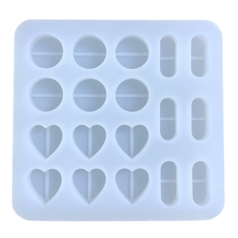 Khuôn Silicone Đổ Epoxy / Resin Làm Trang Sức