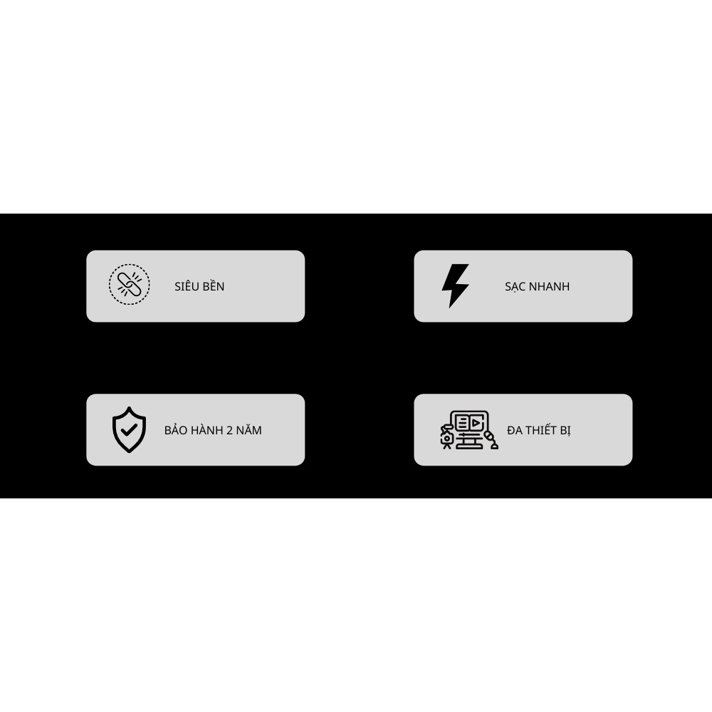 Cáp USB C to USB C 60W Super Durable SC1