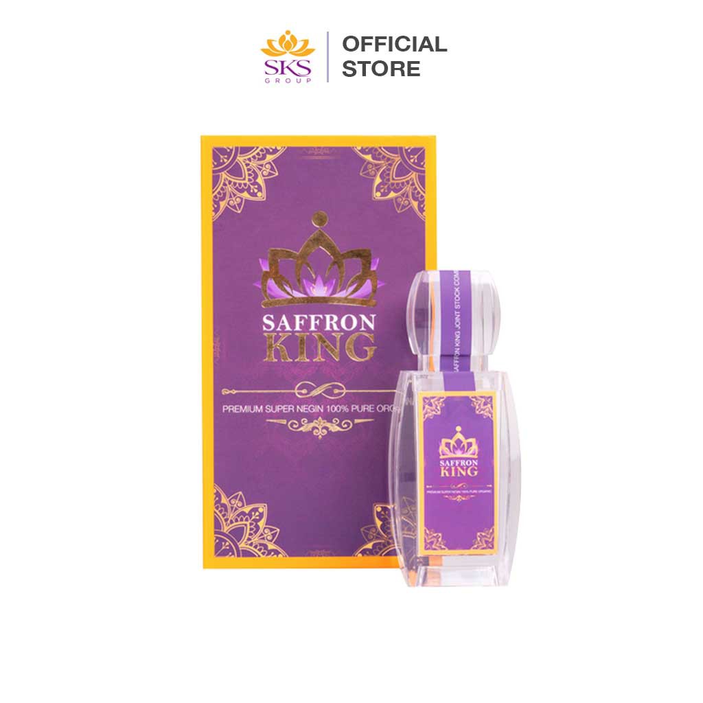 Nhuỵ hoa nghệ tây Saffron King Premium Super Negin nhập khẩu chính ngạch từ Iran | BigBuy360 - bigbuy360.vn