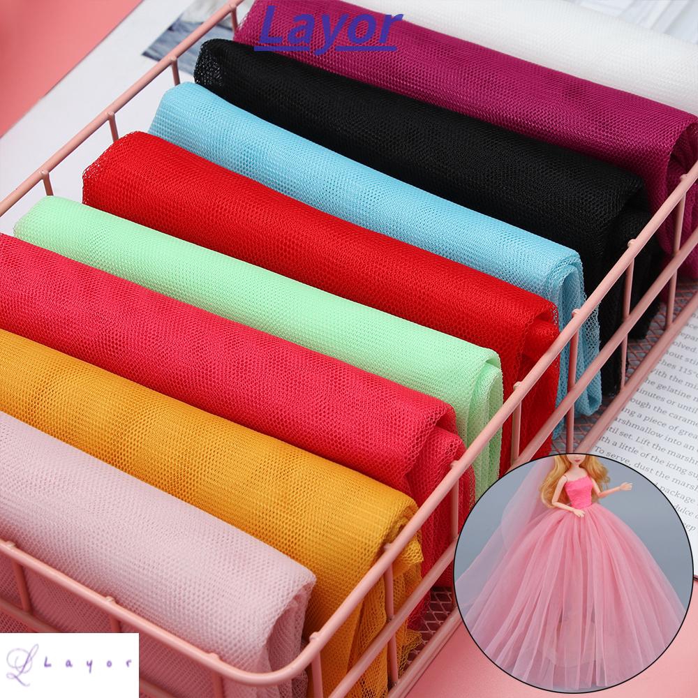 Vải Tuyn Trang Trí Đầm Cưới 9 Màu 50cm*150cm