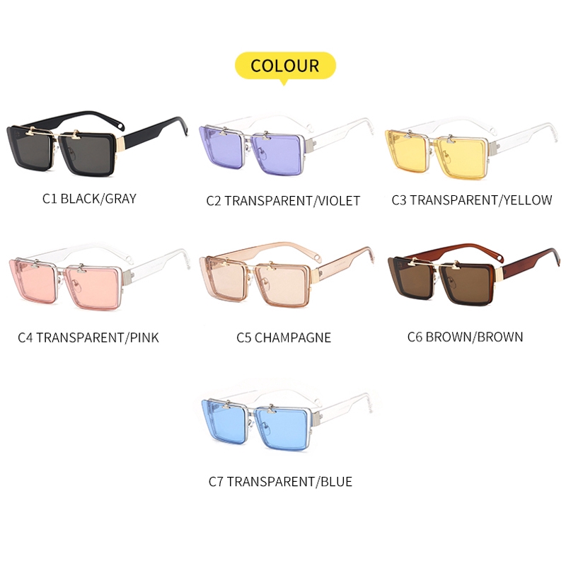 Kính Mát Gọng Vuông Thời Trang 2020