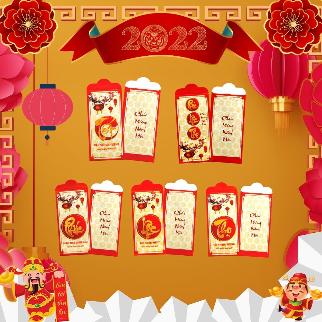 Bộ 10 bao lì xì tết Nhâm Dần 2022 SHOPNHATPHONG - LÌ XÌ CỠ LỚN VỪA TỜ 500K - đa dạng mẫu mã,rẻ đẹp,độc đáo - CHỌN MẪU