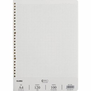Ruột giấy refill sổ còng Caro A4 - 100 tờ; MS: 556