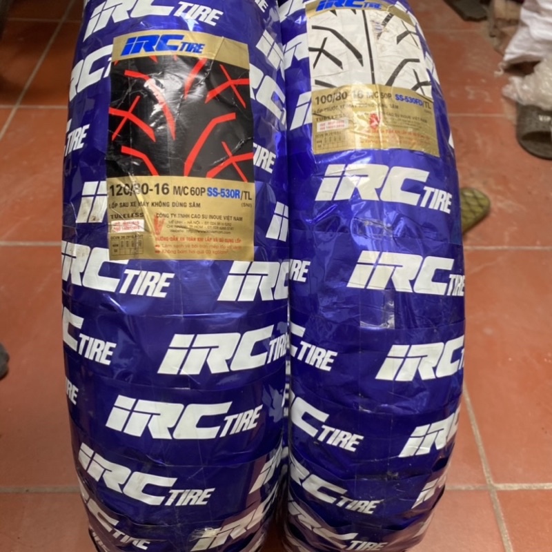 Vỏ lốp xe sh irc 125 150 ý việt 125i 150i 2020 2013 2014 2015 2016 2017 2018 2019 chính hãng trước sau